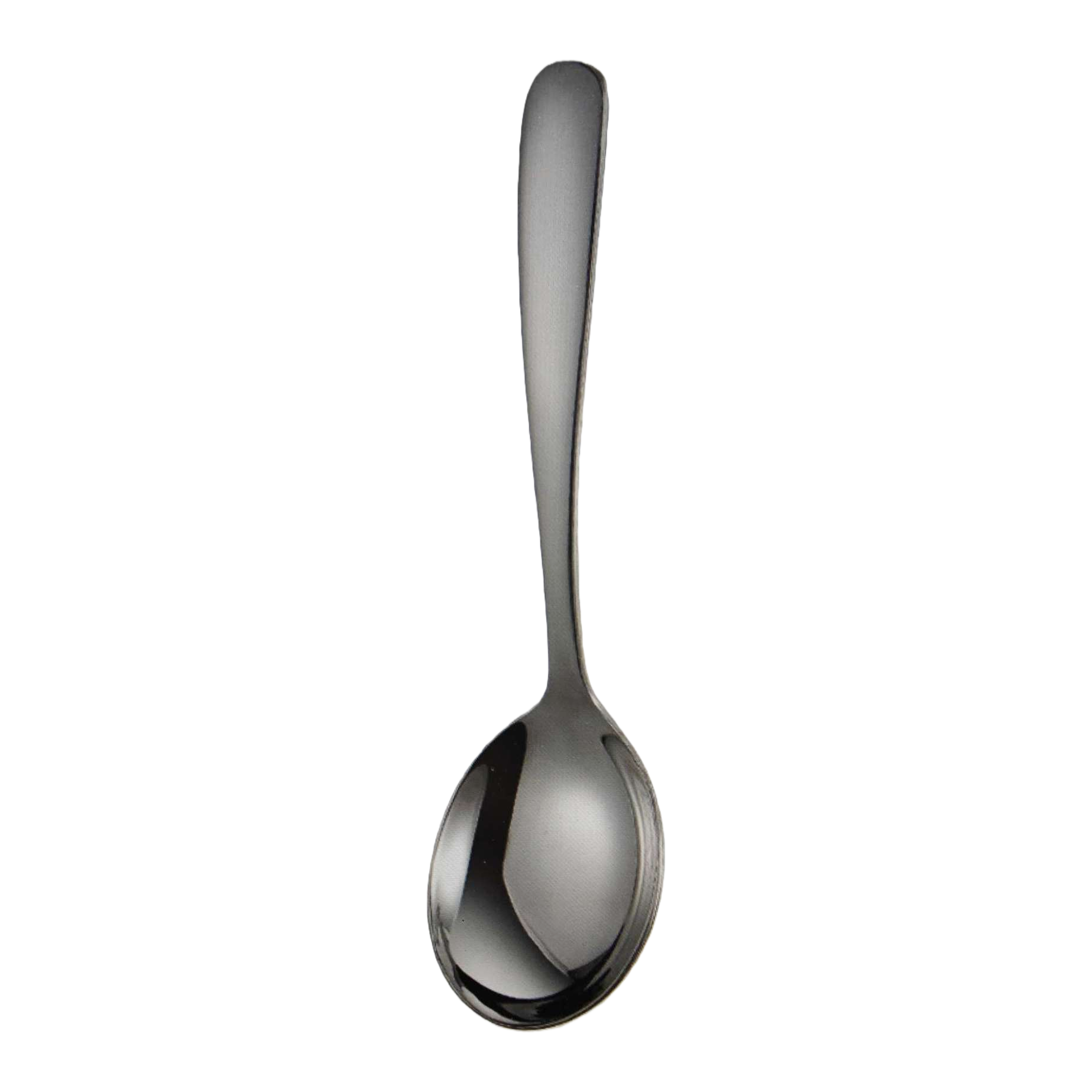 Metal spoon, stainless steel long-handled spoon, 15cm, household kitchen spoon, multi-functional stirring spoon, 1048, 41776 Item Picture