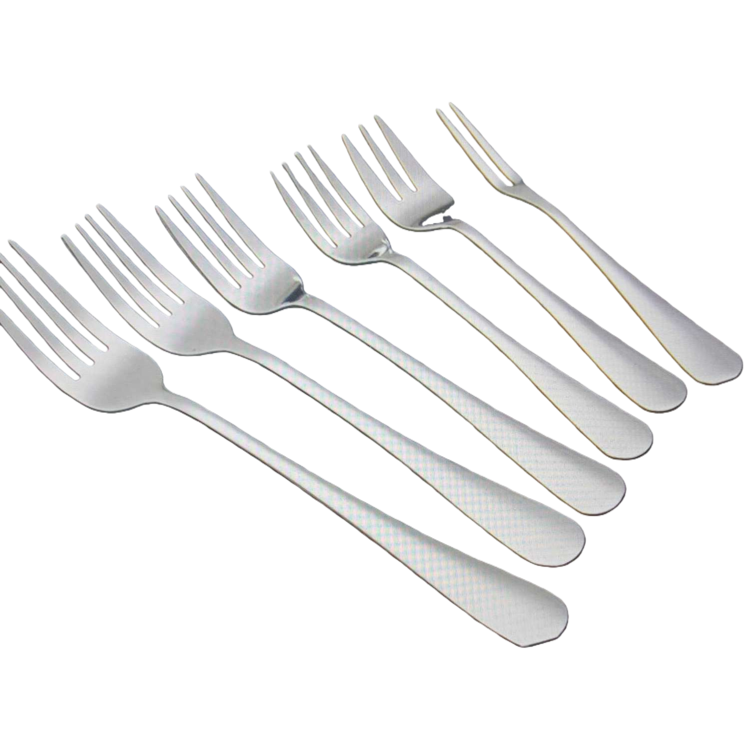 Silver fork, stainless steel fork, household Western-style fork, high appearance level tableware set Item Picture