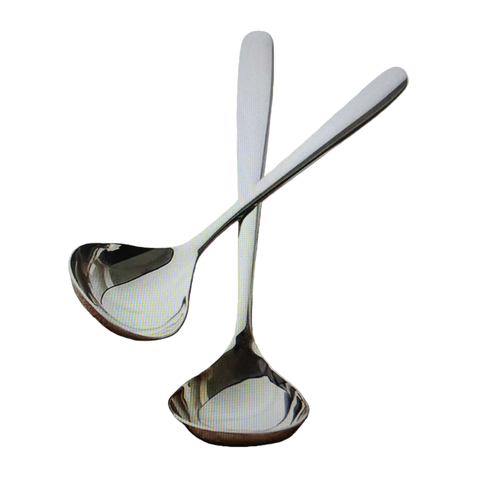 Stainless steel metal spoons, household thickened table spoons, coffee spoons, dessert spoons, single pieces Item Picture