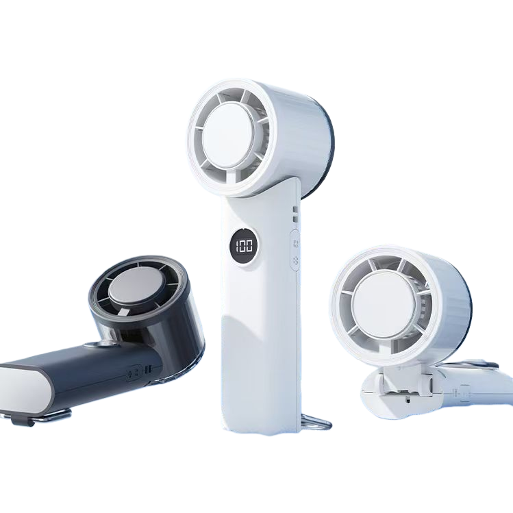 The new generation of cooling small air conditioner, handheld fan, portable USB charging, silent and strong wind force Item Picture