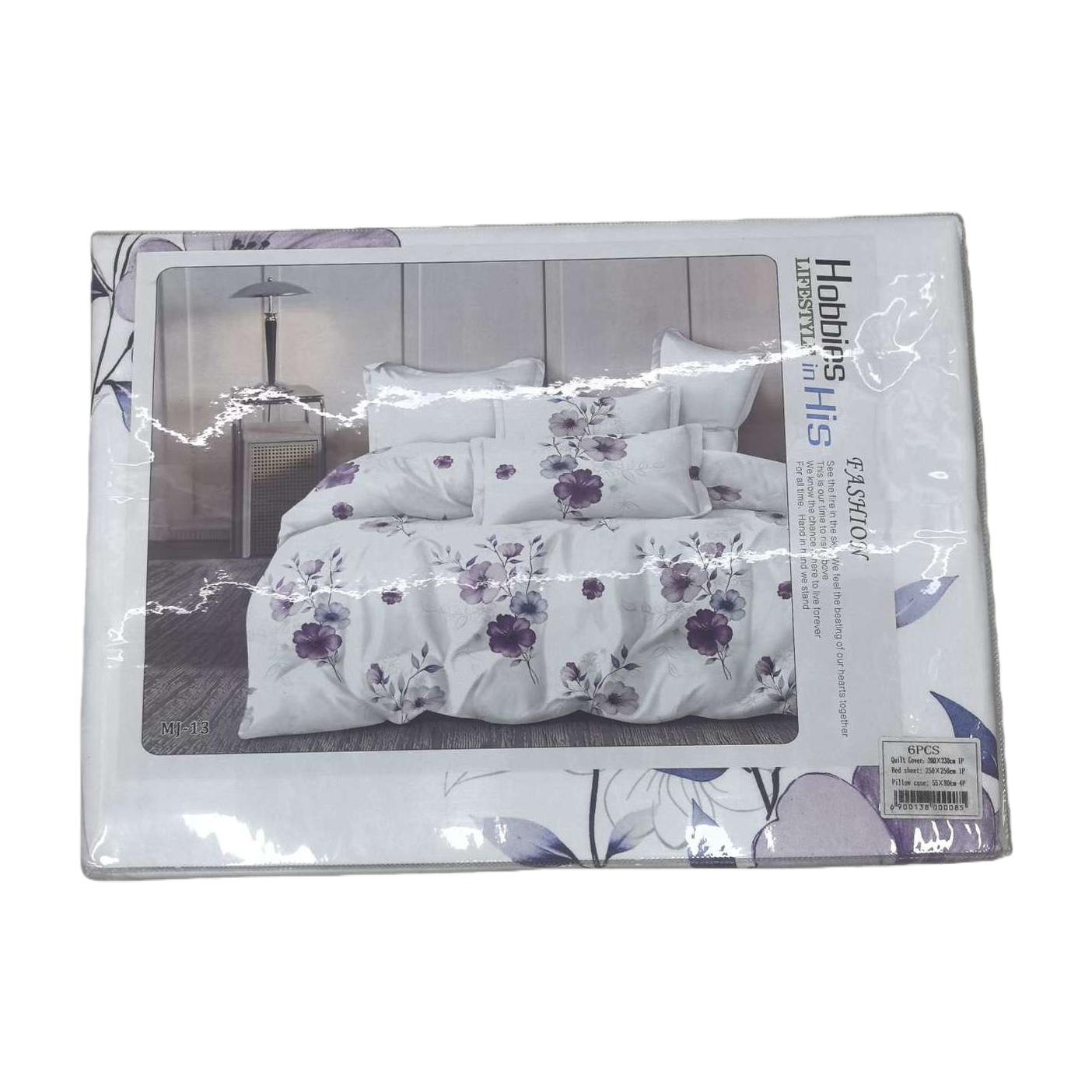 Bedding set, four-piece set, pure cotton skin-friendly bed sheet, duvet cover, pillowcase, all cotton printed 151209580 Item Picture