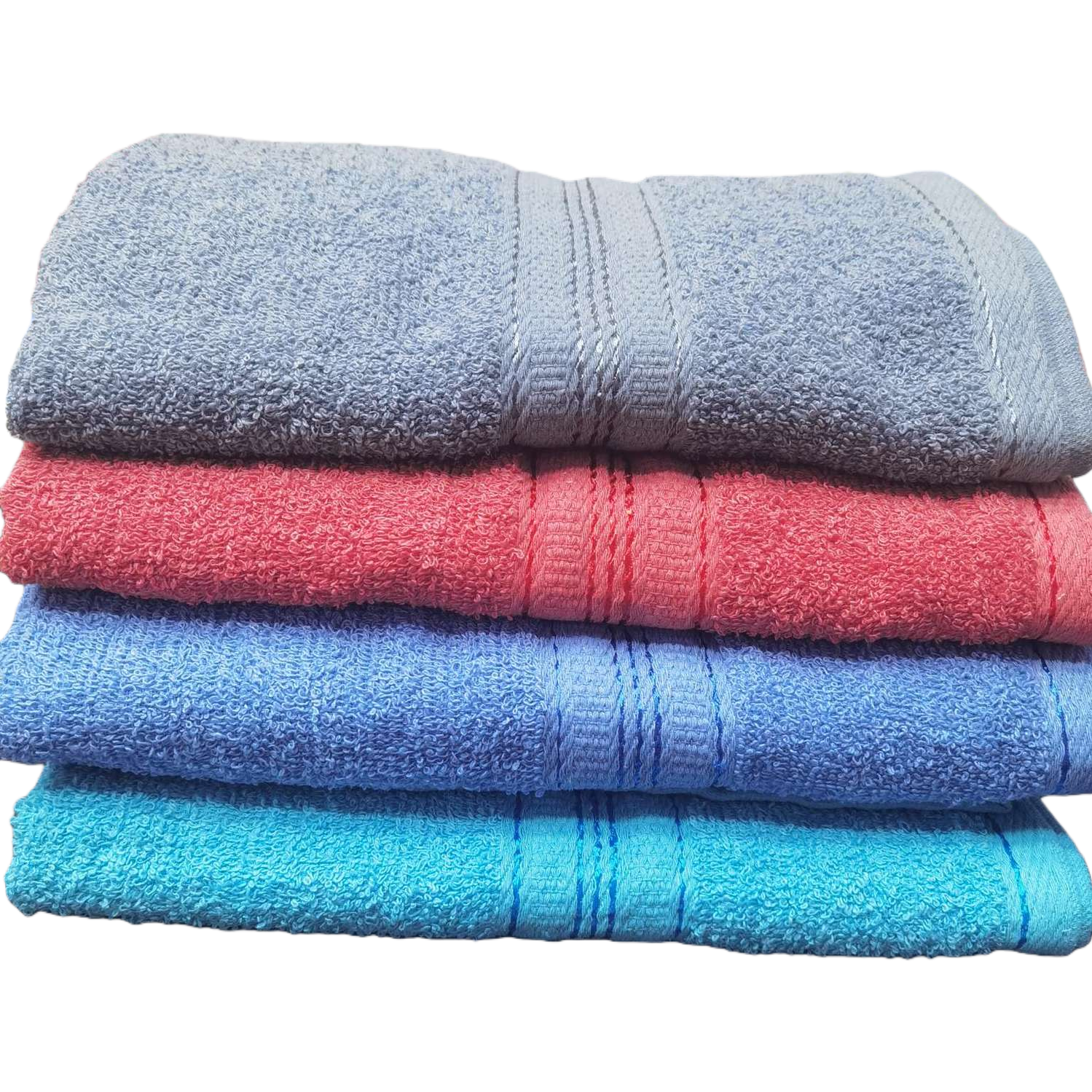 المناشف الملونة تمتص الماء بسرعة مناشف الحمام المنزلي Item Picture