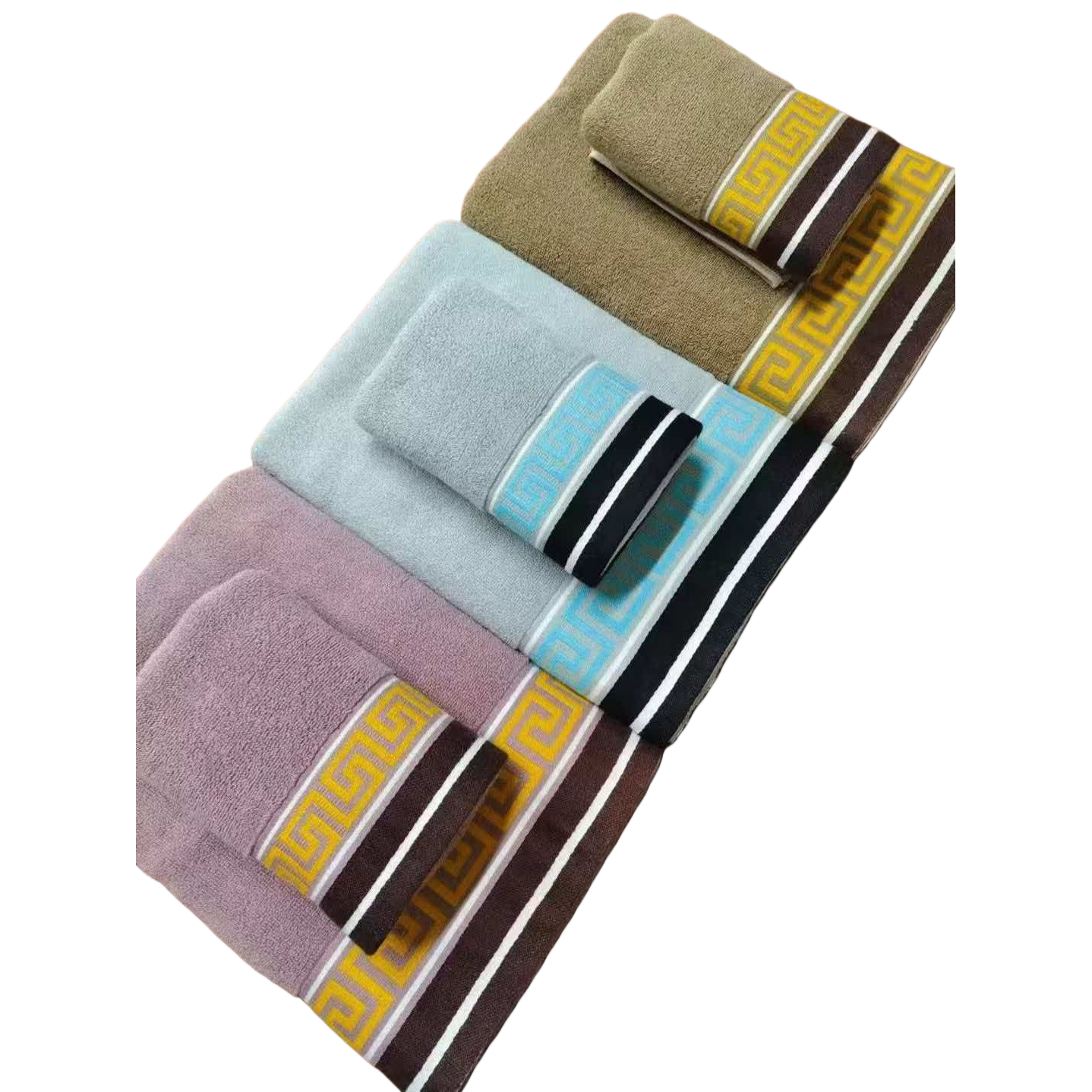 Pure cotton absorbent quick-drying towel 30x70cm household face wash bath towel for both men and women 153906394 Item Picture