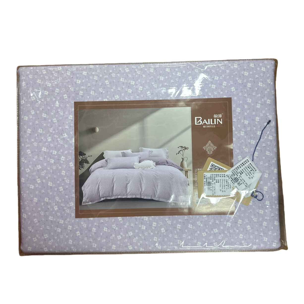 Bedding set, pure cotton four-piece set including duvet cover, pillowcase and bed sheet Item Picture