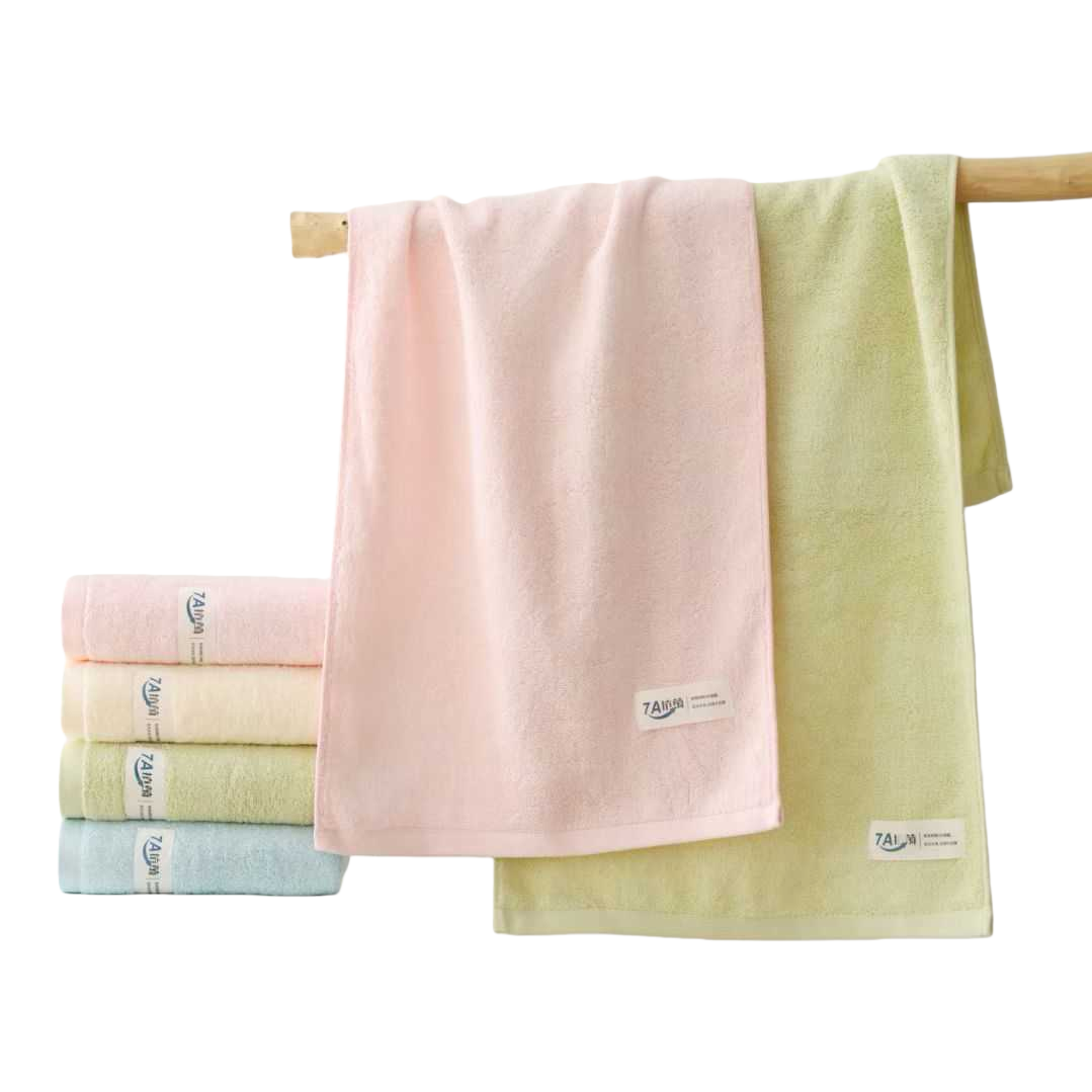 المناشف الناعمة، القطن النقي يمتص الماء بسرعة Item Picture