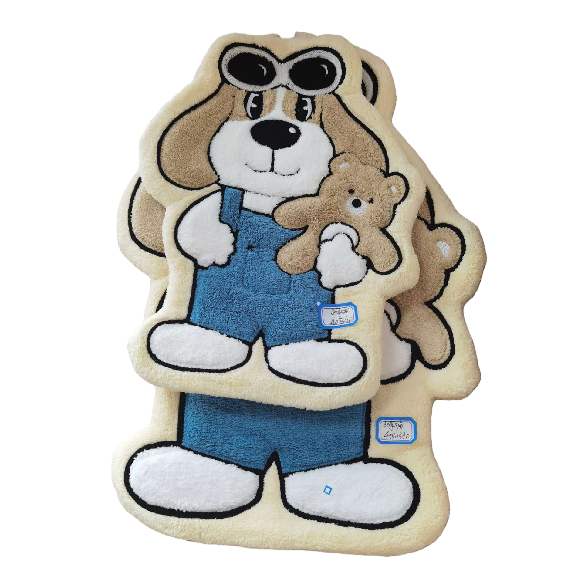 Cartoon dog plush toys, cute dog dolls, throw pillows, children's gifts Item Picture