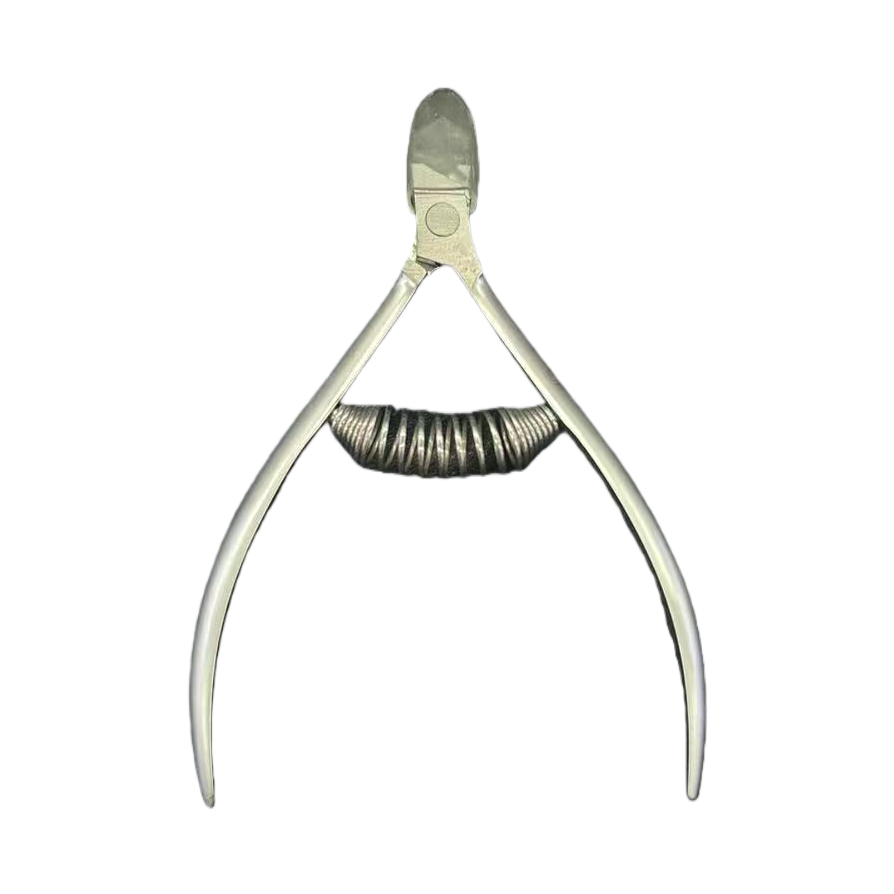 Metal nail clippers, nail trimming tools, made of stainless steel, portable and easy to carry around Item Picture