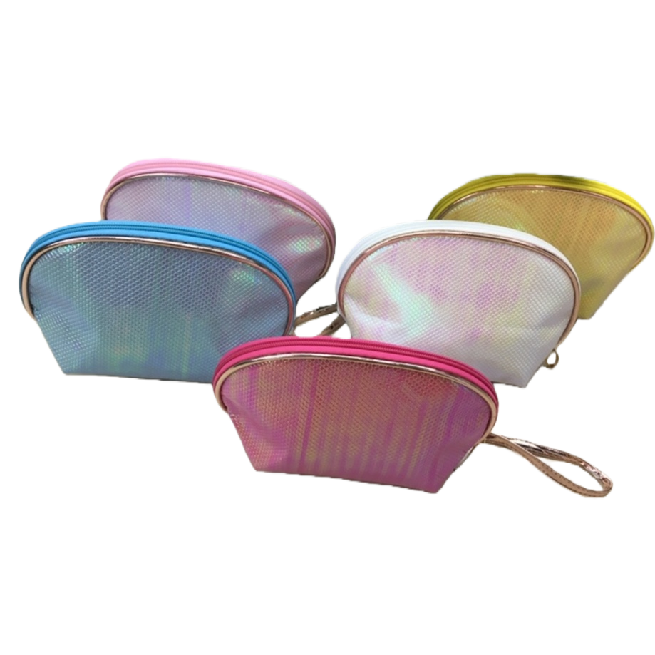 Colorful and shiny makeup bag, large-capacity portable women's storage bag Item Picture