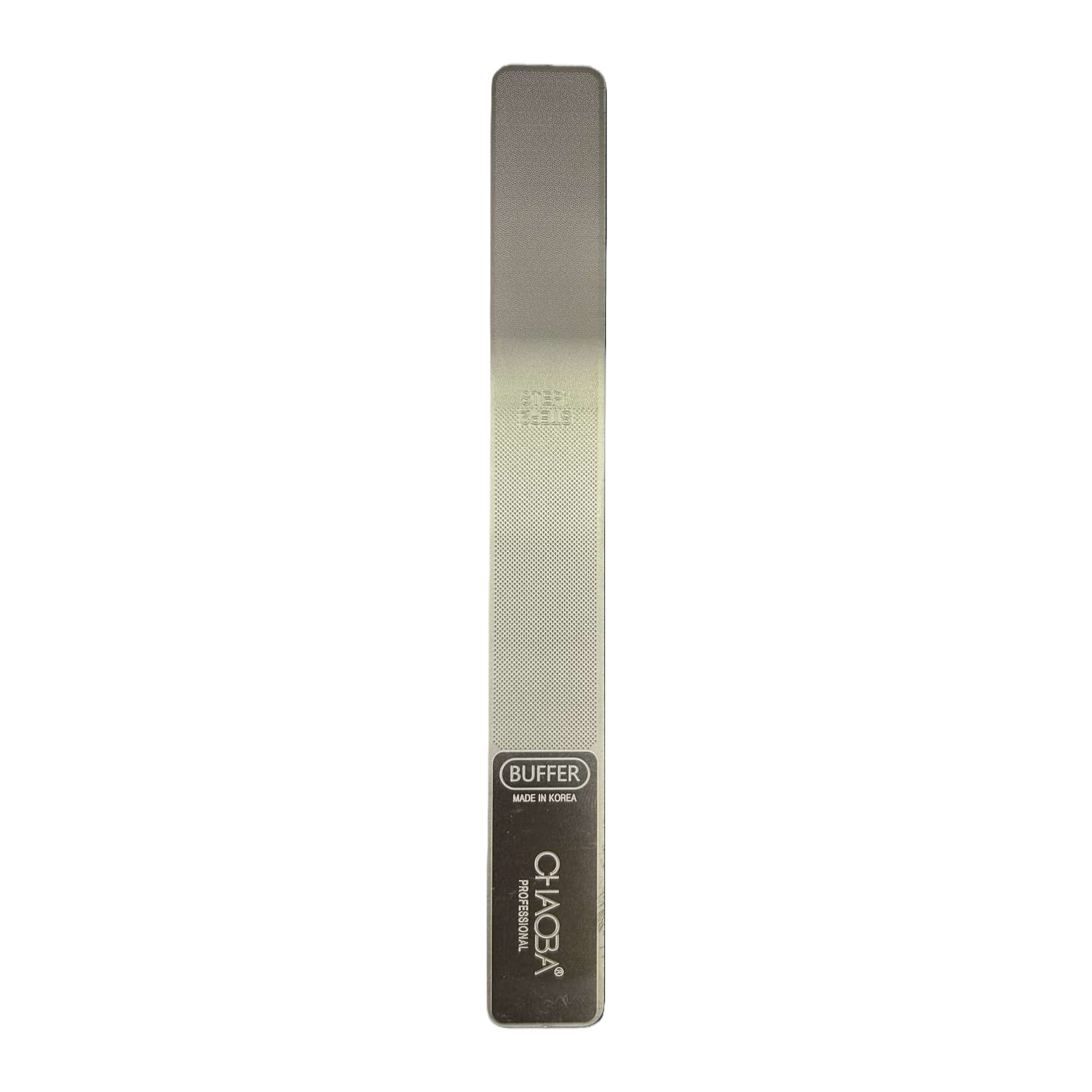 A professional nail polishing and shaping tool with fine and coarse sand on both sides Item Picture