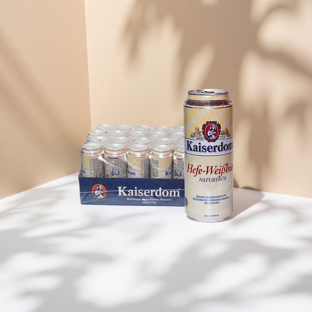 Kaiserdom Hefe Weißbier German original imported wheat beer in cans details Picture
