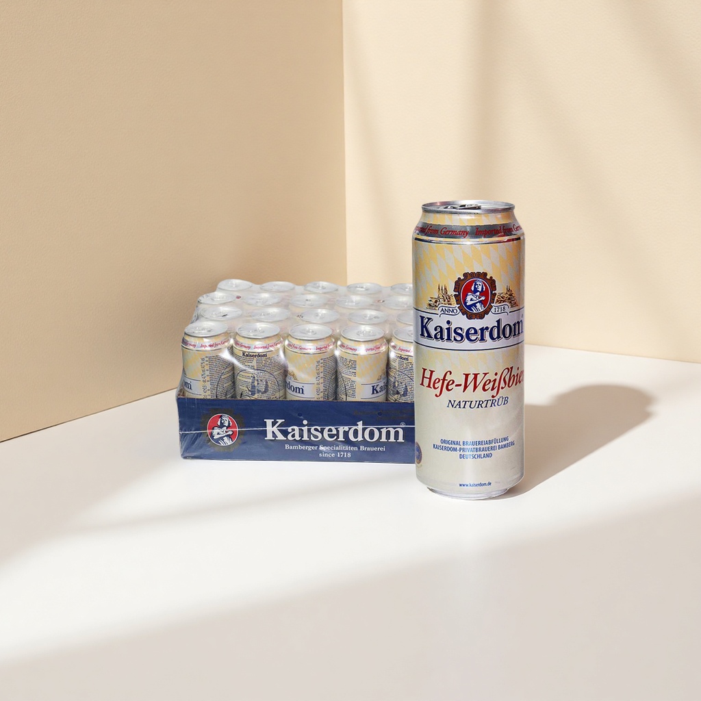 Kaiserdom Hefe Weißbier German original imported wheat beer in cans Specification image