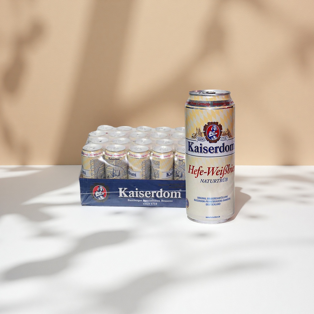 Kaiserdom Hefe Weißbier German original imported wheat beer in cans