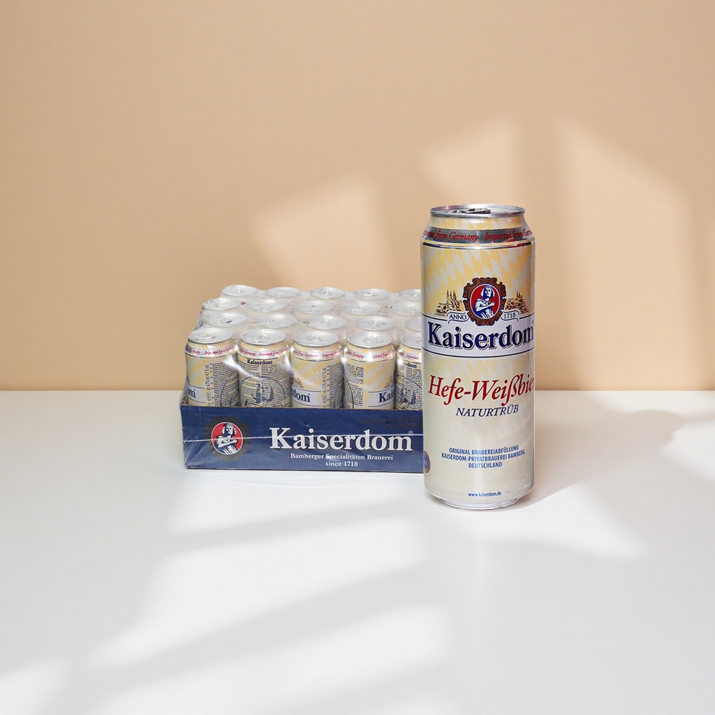 Kaiserdom Hefe Weißbier German original imported wheat beer in cans Application Scenario