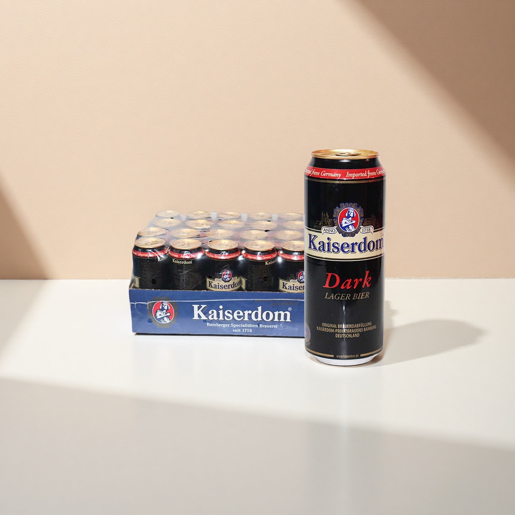 Kaiserdom Dark Lager, German imported dark Lager 500ml*24 cans details Picture