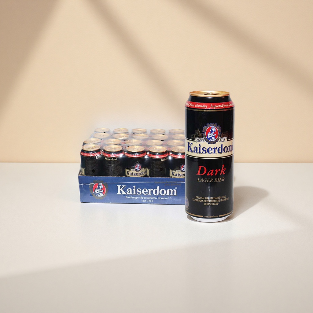 Kaiserdom Dark Lager, German imported dark Lager 500ml*24 cans Specification image