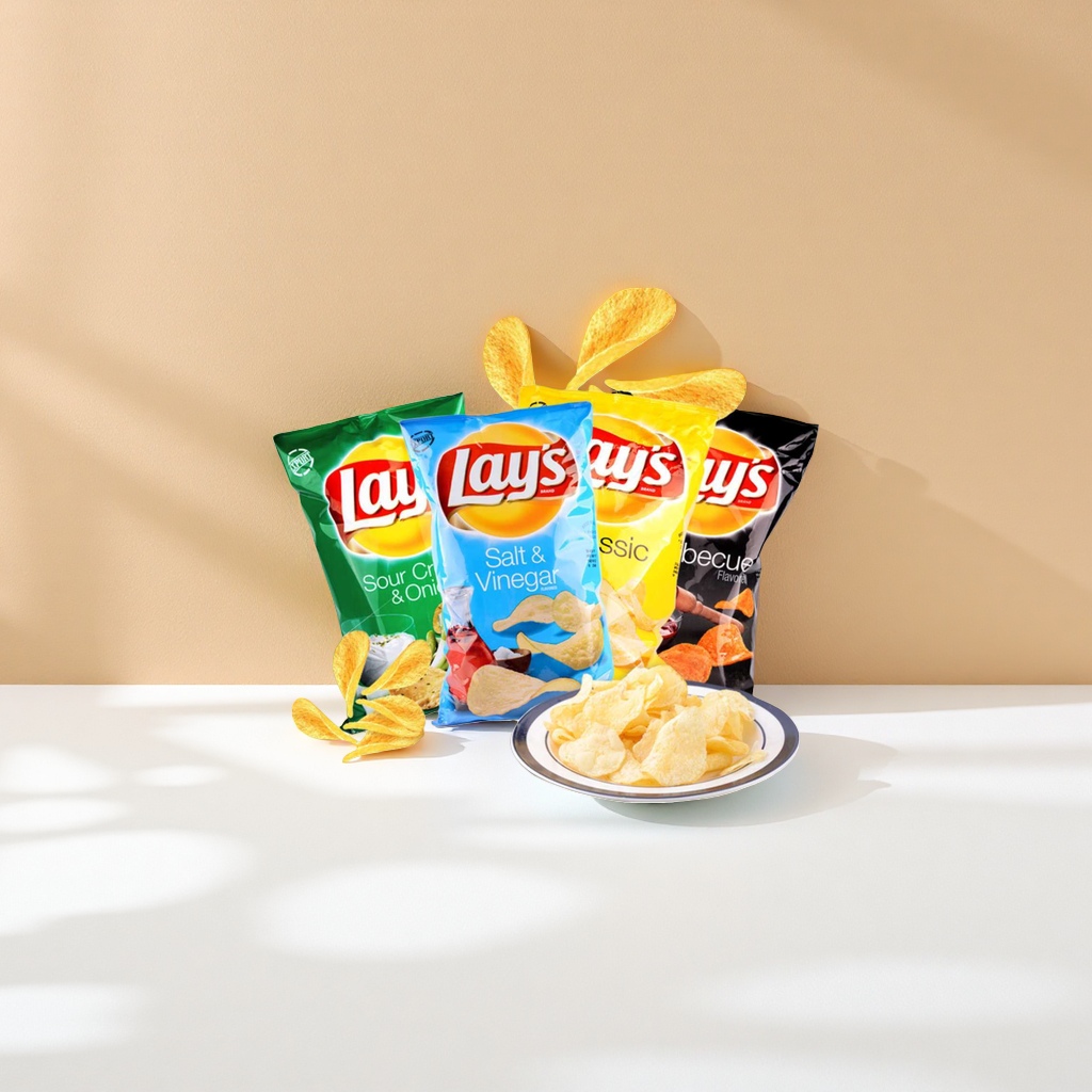 Lay's乐事薯片原味35g独立包装袋装休闲零食