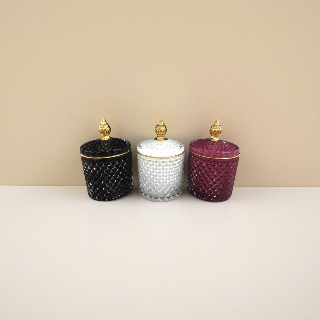 Glass jar ornaments, home decorations, retro transparent storage jars, craft gifts Application Scenario