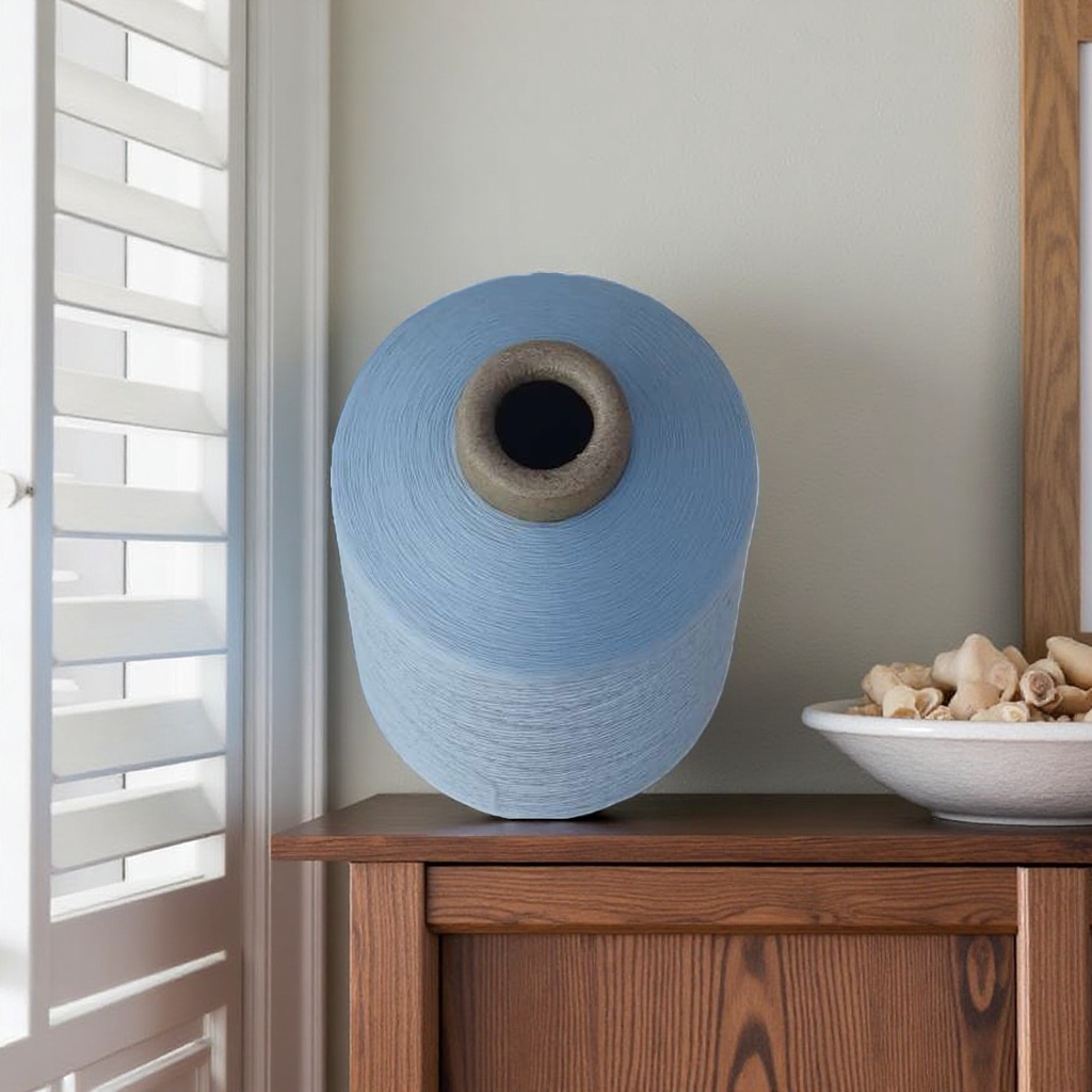 Blue spool, special spool for sewing machines, universal spool for winding