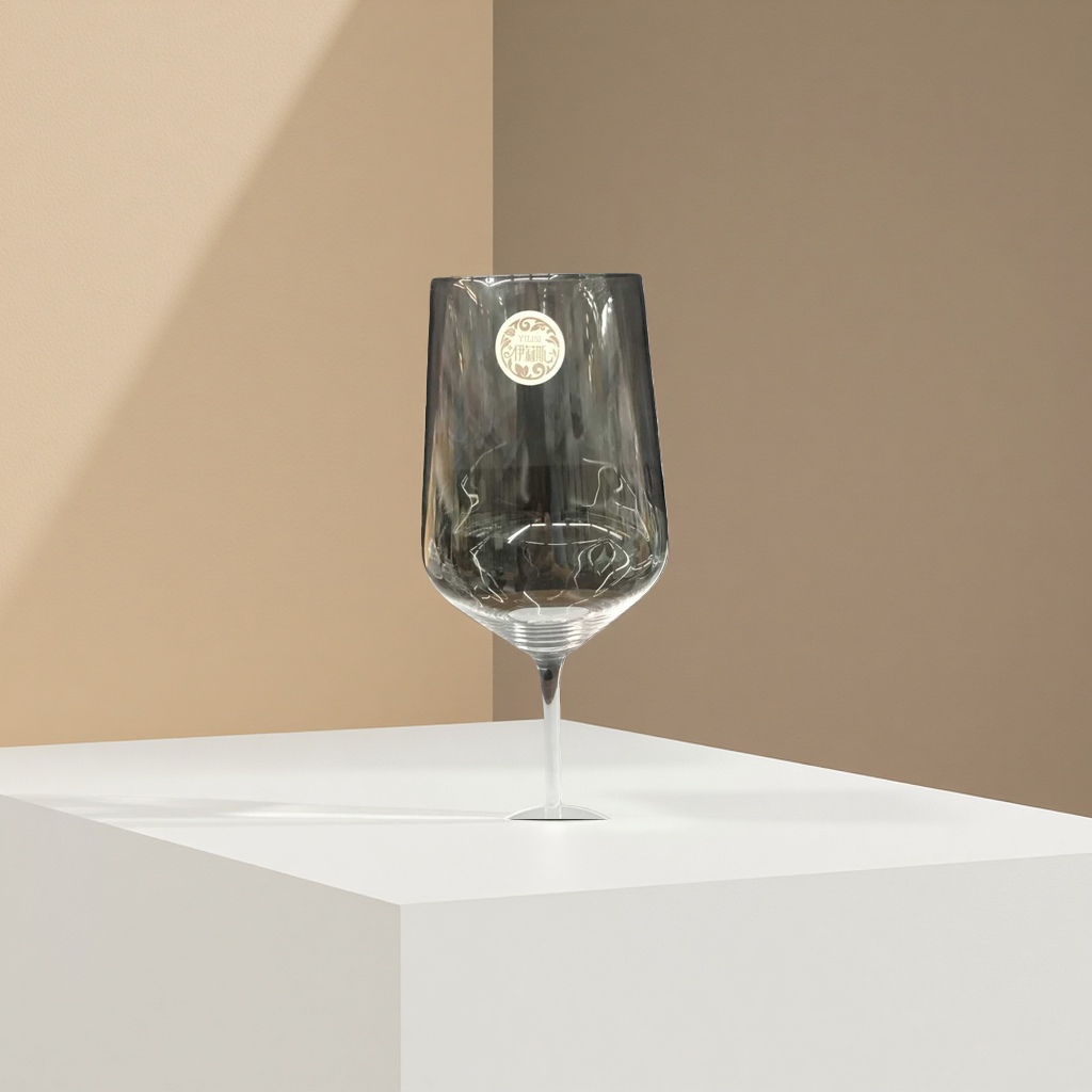 Transparent glass wine glasses, highball glasses, home red wine glasses and water cup sets, simple style Specification image