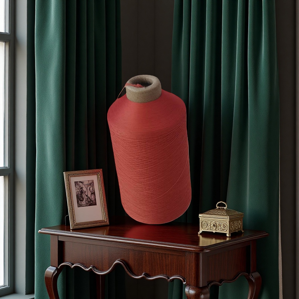 Red spool sewing machine accessories, pure cotton embroidery spool, universal type winding spool