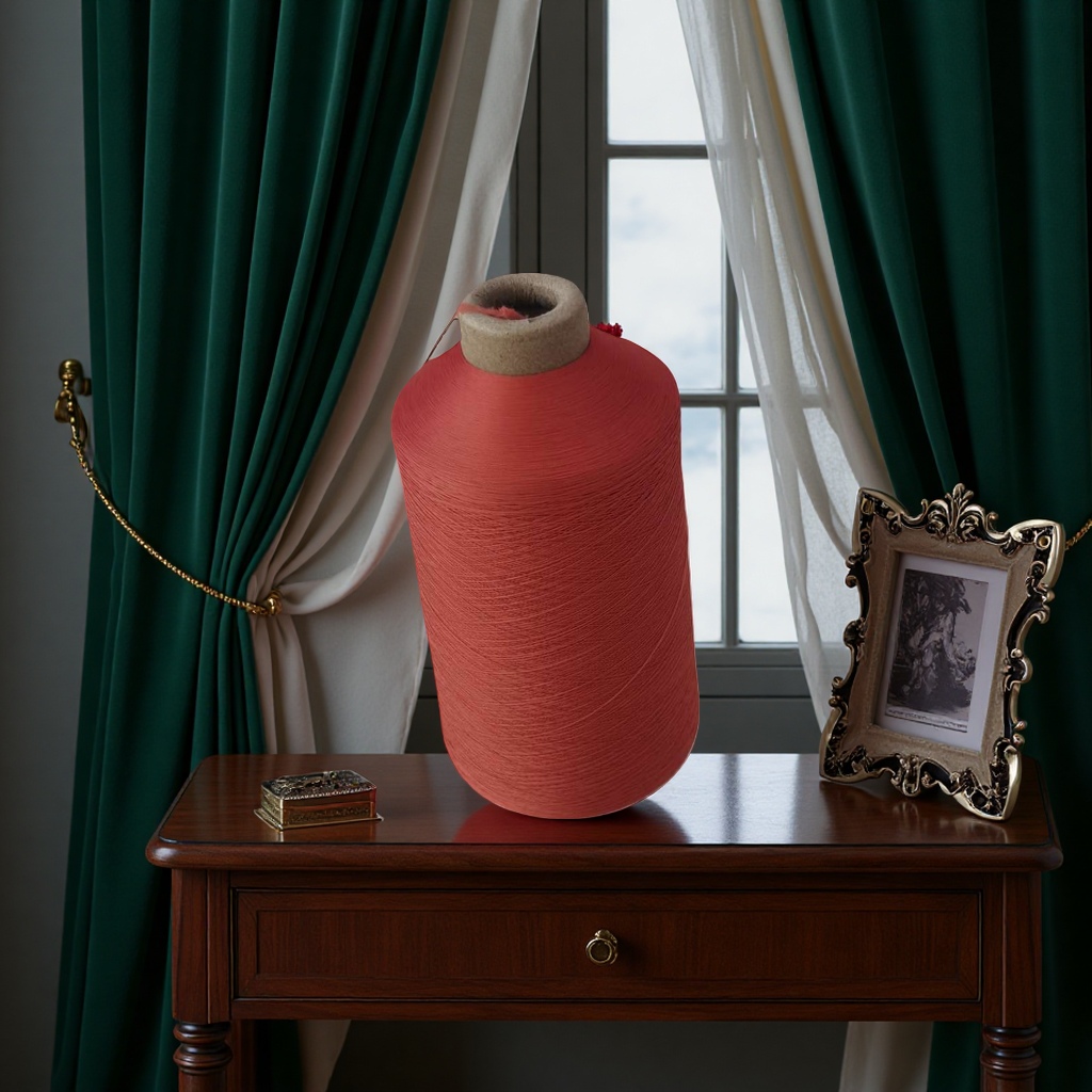 Red spool sewing machine accessories, pure cotton embroidery spool, universal type winding spool Specification image