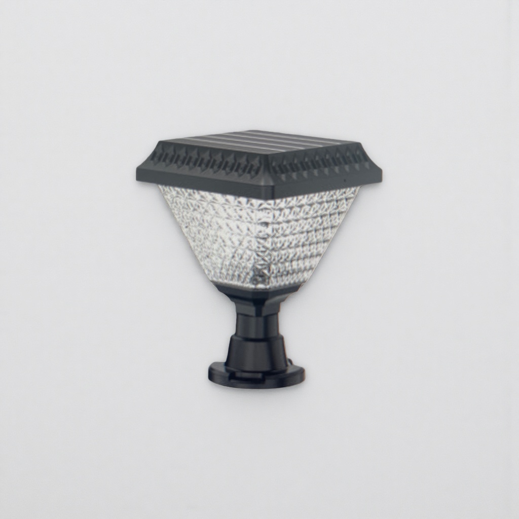 Solar-powered outdoor courtyard waterproof LED rechargeable lighting fixtures Specification image