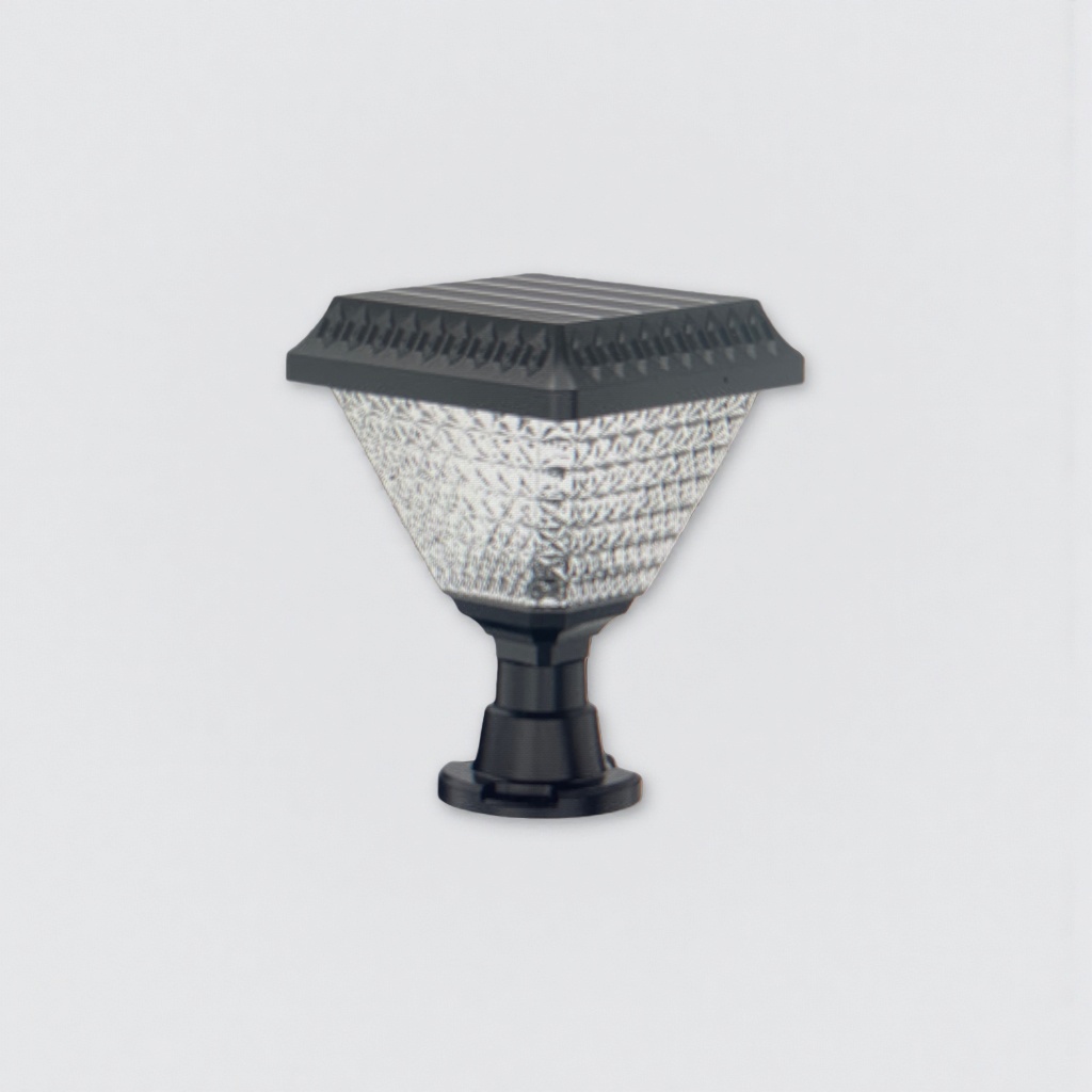 Solar-powered outdoor courtyard waterproof LED rechargeable lighting fixtures details Picture