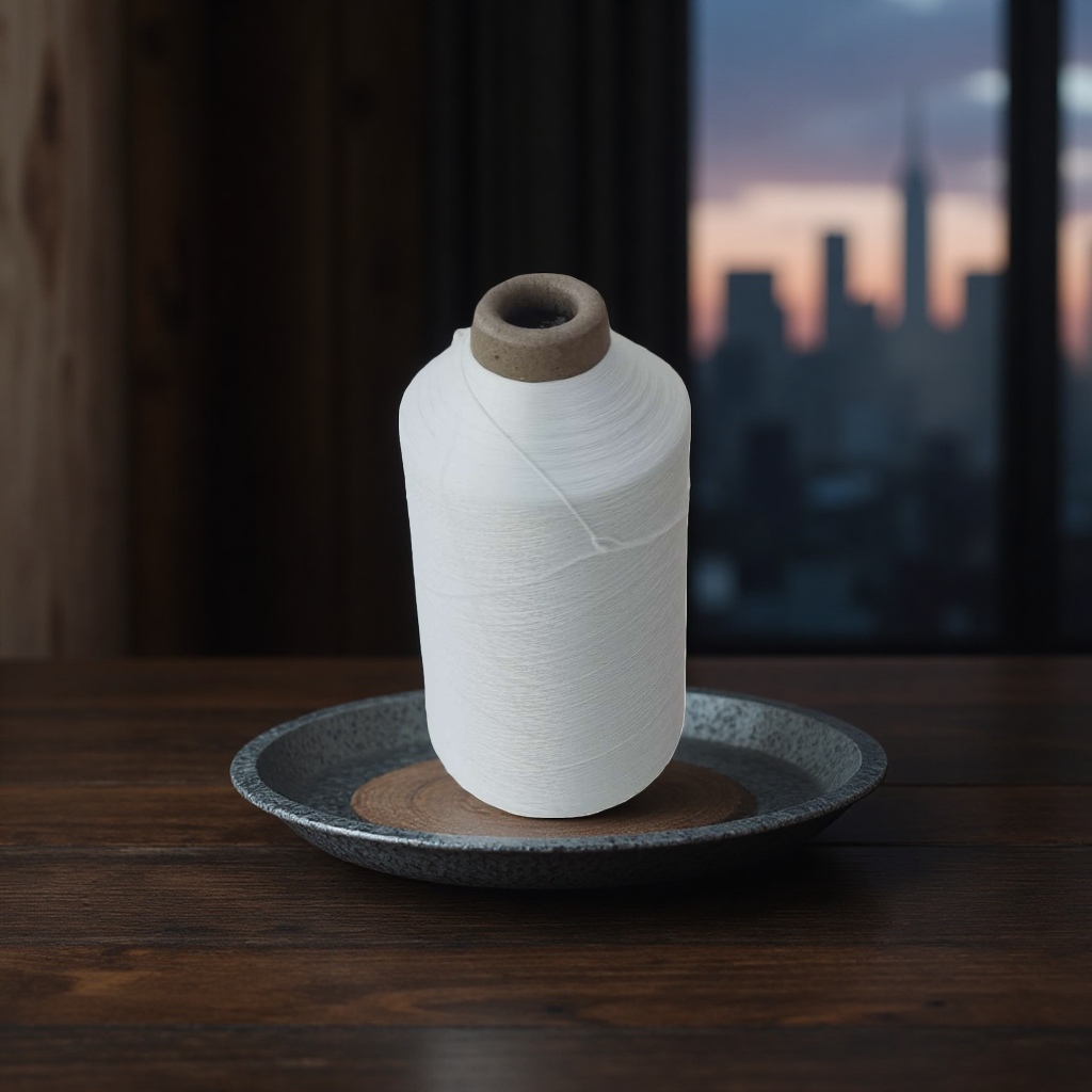 This white nylon high-elasticity filament Specification image