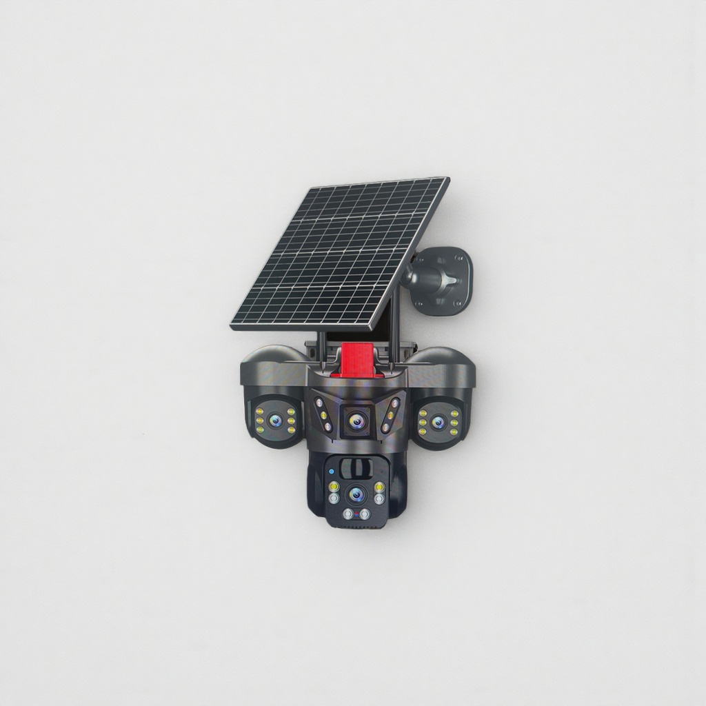 Solar-powered surveillance camera, outdoor waterproof, wireless, 4G high-definition night vision with infrared Application Scenario