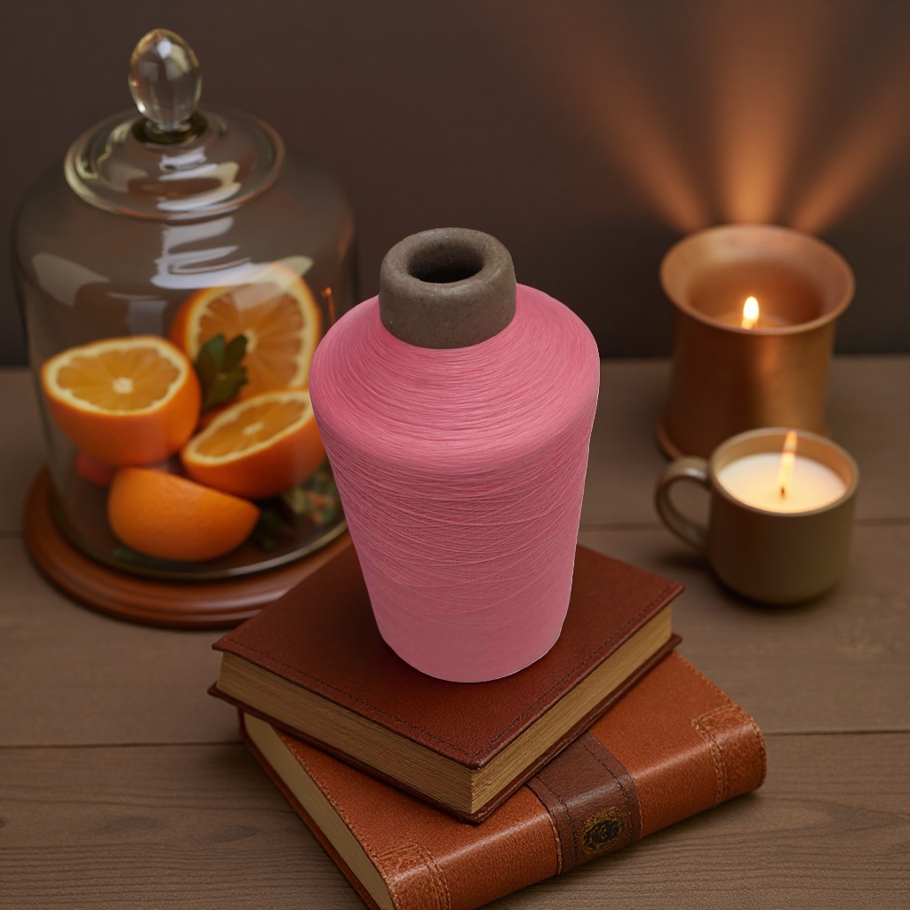 Pink spool sewing machine accessories, pure cotton embroidery thread winder, universal spool Application Scenario