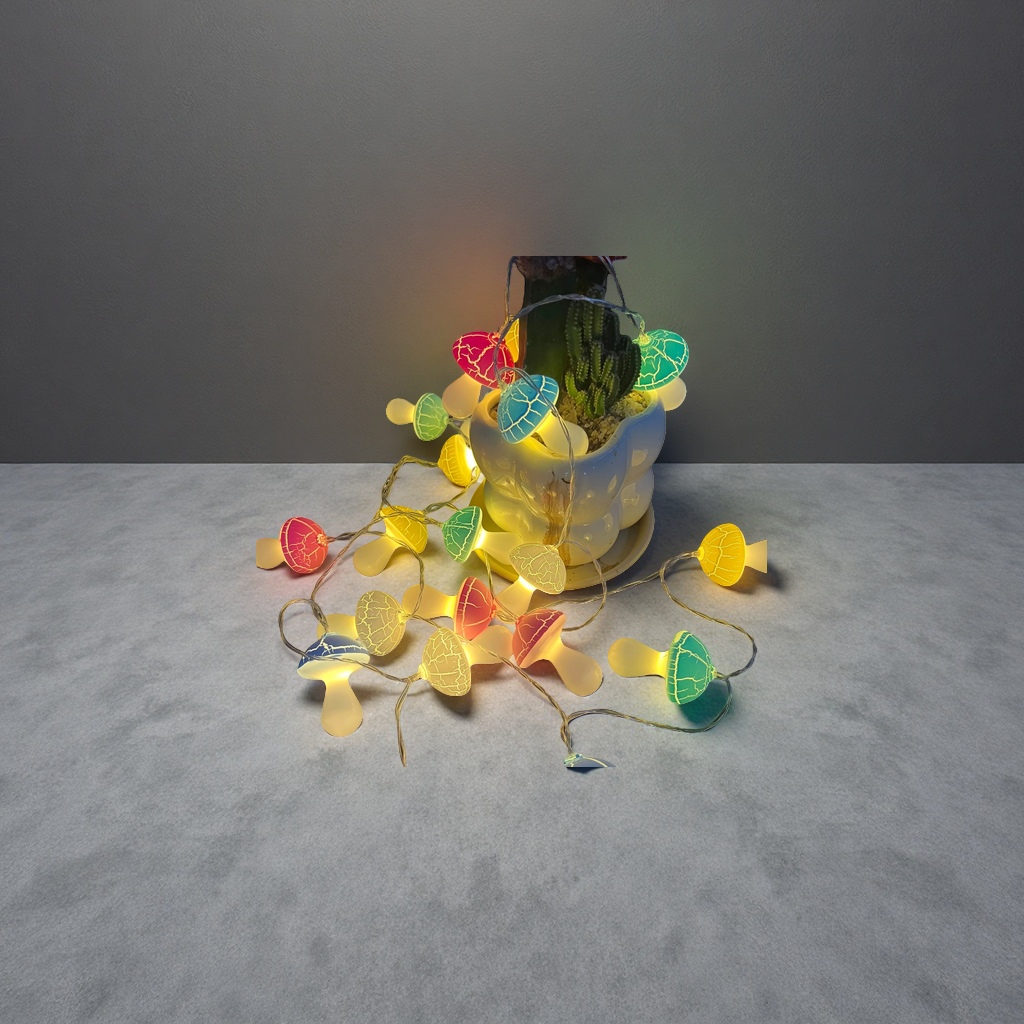 3-meter 20-lamp string of colorful lanterns for festive decoration and atmosphere