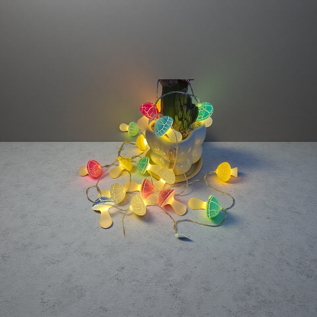 3-meter 20-lamp string of colorful lanterns for festive decoration and atmosphere Application Scenario