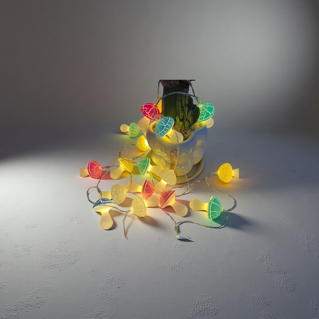 3-meter 20-lamp string of colorful lanterns for festive decoration and atmosphere details Picture