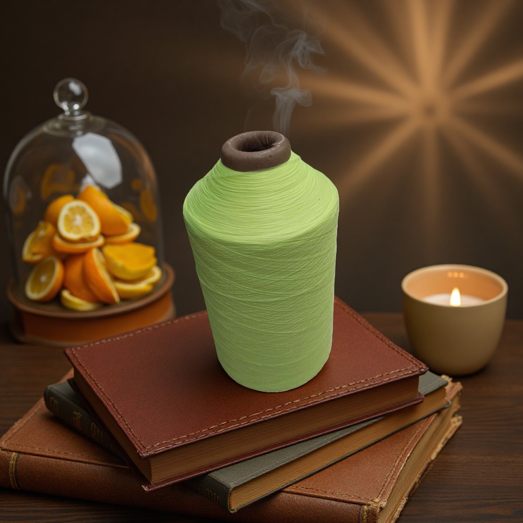 Fluorescent green spool sewing machine accessories, sewing thread winding tool for winding spool by hand DIY details Picture