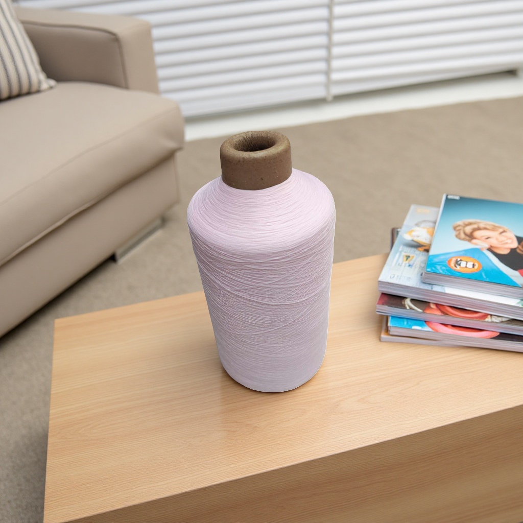 Pink yarn roll hand-knitted crochet is made of soft skin-friendly cotton blend Application Scenario