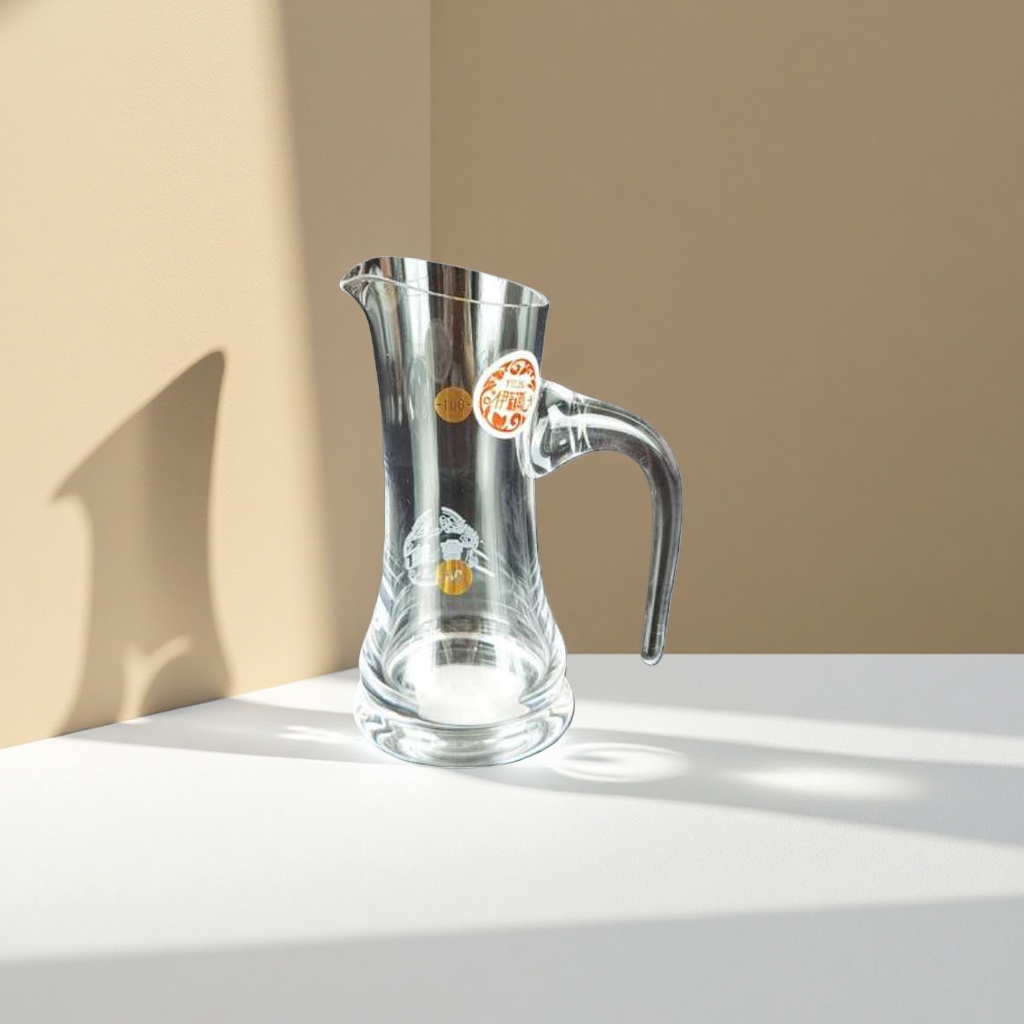 Elegant transparent glass wine dispenser, home decanter, wine pouring vessel and wine set Specification image