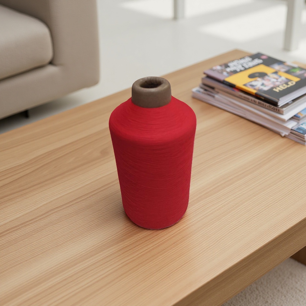 Red spool sewing machine accessory spool, universal durable plastic spool details Picture
