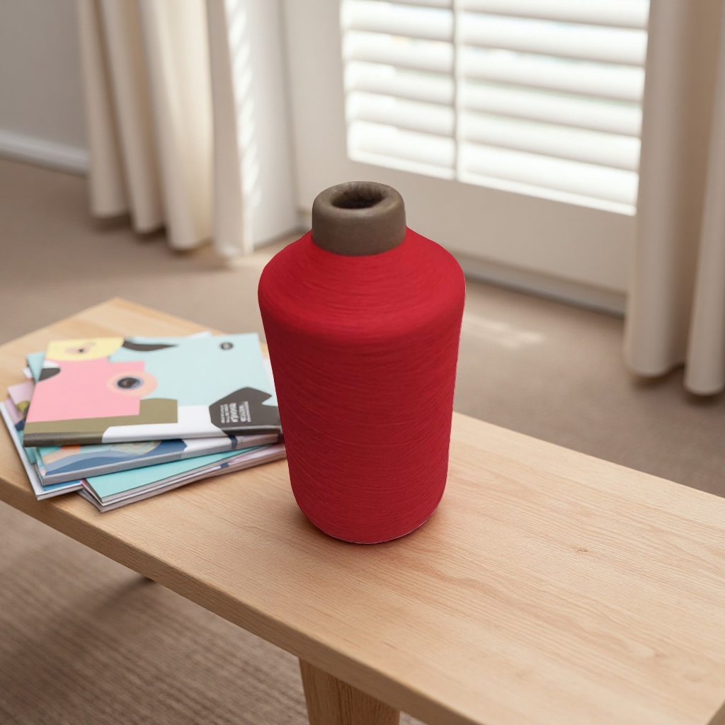 Red spool sewing machine accessory spool, universal durable plastic spool Specification image