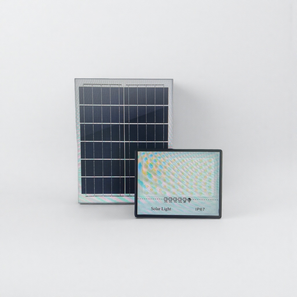 Solar light strips integrate solar panels and LED light panels for outdoor lighting