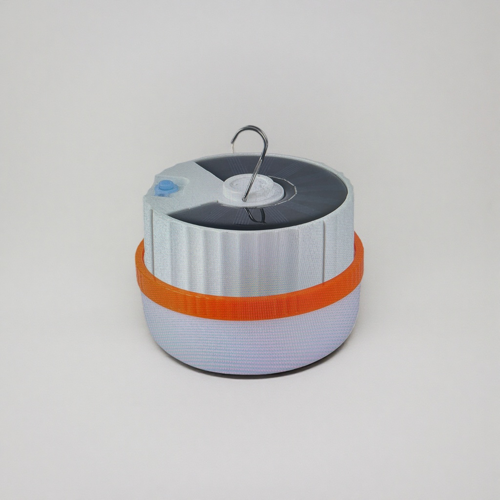 Portable solar lamps, outdoor camping rechargeable lighting lamps, waterproof and foldable solar LED lamps Application Scenario