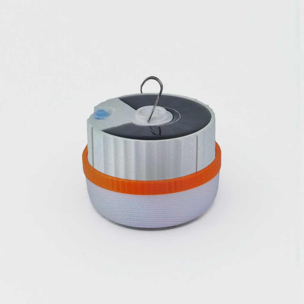 Portable solar lamps, outdoor camping rechargeable lighting lamps, waterproof and foldable solar LED lamps Specification image