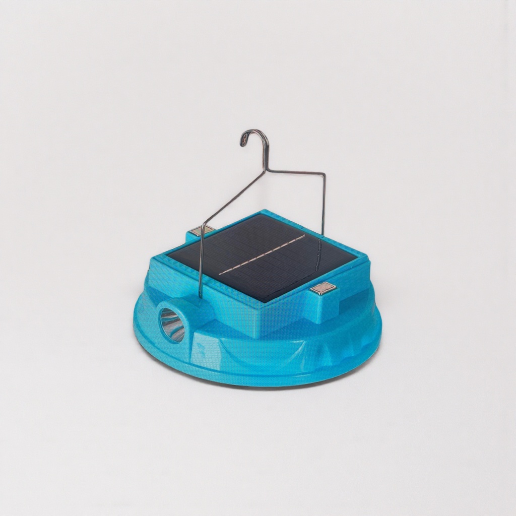 Solar fan for outdoor portable charging, cooling, silent and energy-saving home use details Picture
