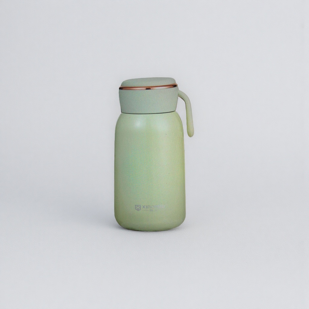 Light green 304 stainless steel vacuum insulated cup, 500ml portable, leak-proof, cold and heat preservation Specification image