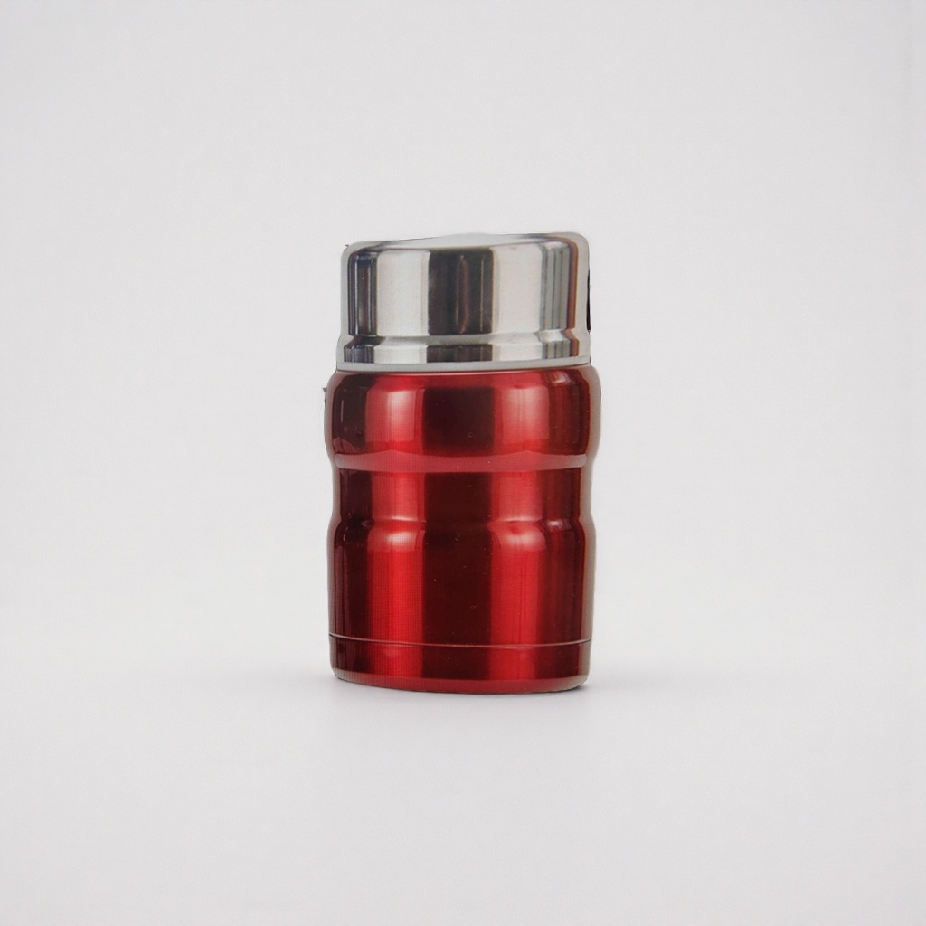 The main body of the red insulated cup is made of stainless steel with vacuum heat preservation capacity, 350ml. It is portable for home and office use details Picture