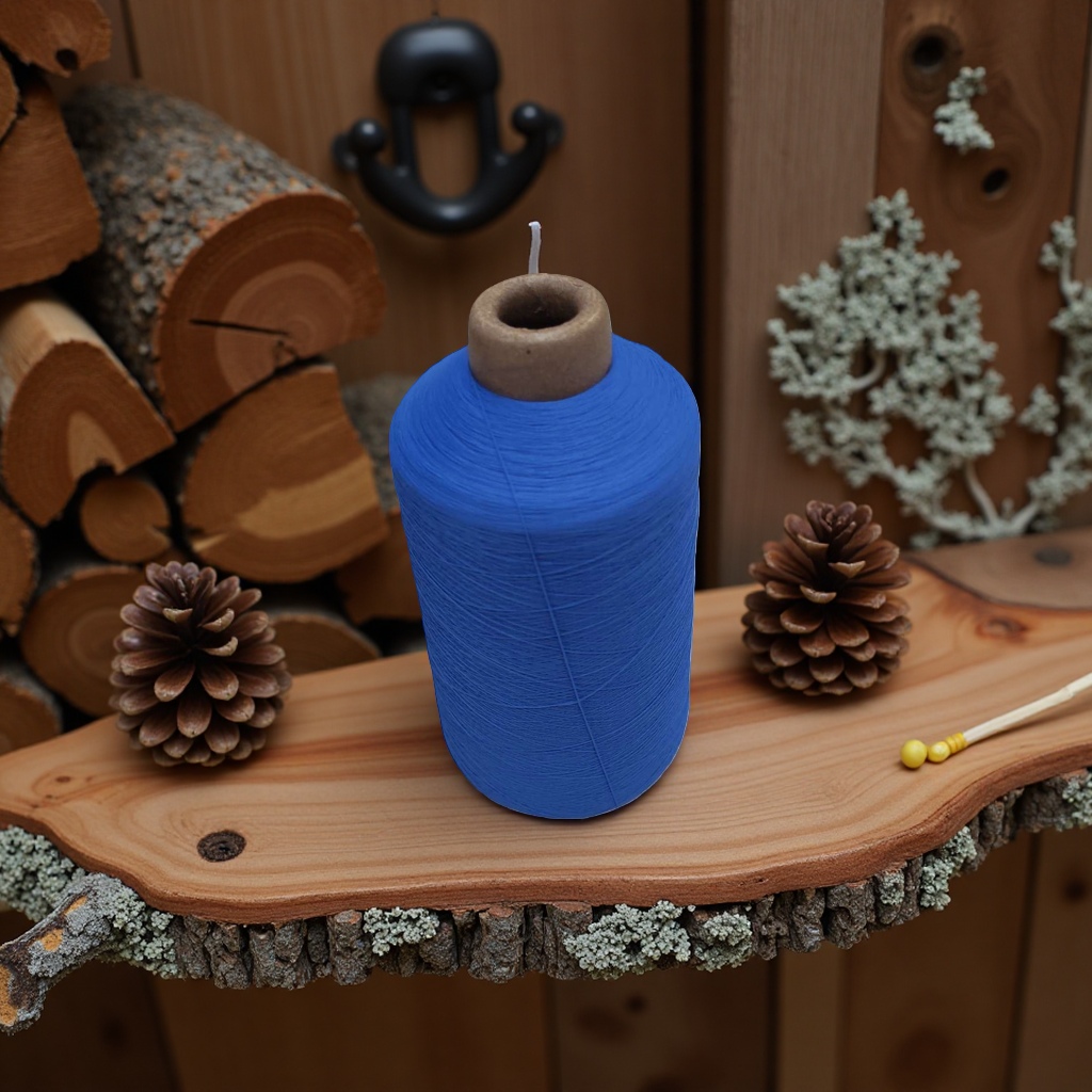 Blue spool sewing machine accessories, embroidery thread, winding machine, sewing auxiliary materials details Picture