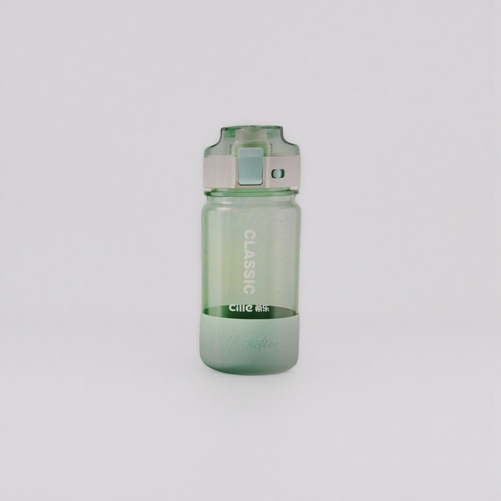 Green water cup, large-capacity portable insulated cup, 500ml, food-grade stainless steel details Picture