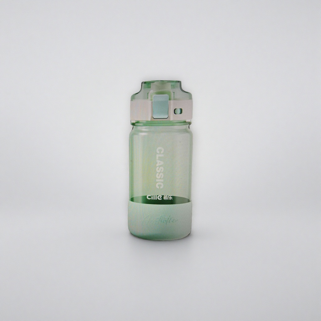 Green water cup, large-capacity portable insulated cup, 500ml, food-grade stainless steel Specification image