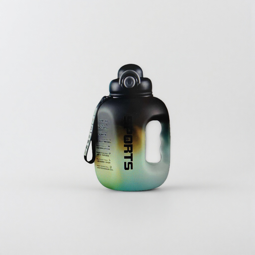 Portable large-capacity insulated water bottle with leak-proof design, lightweight outdoor fitness water bottle Specification image