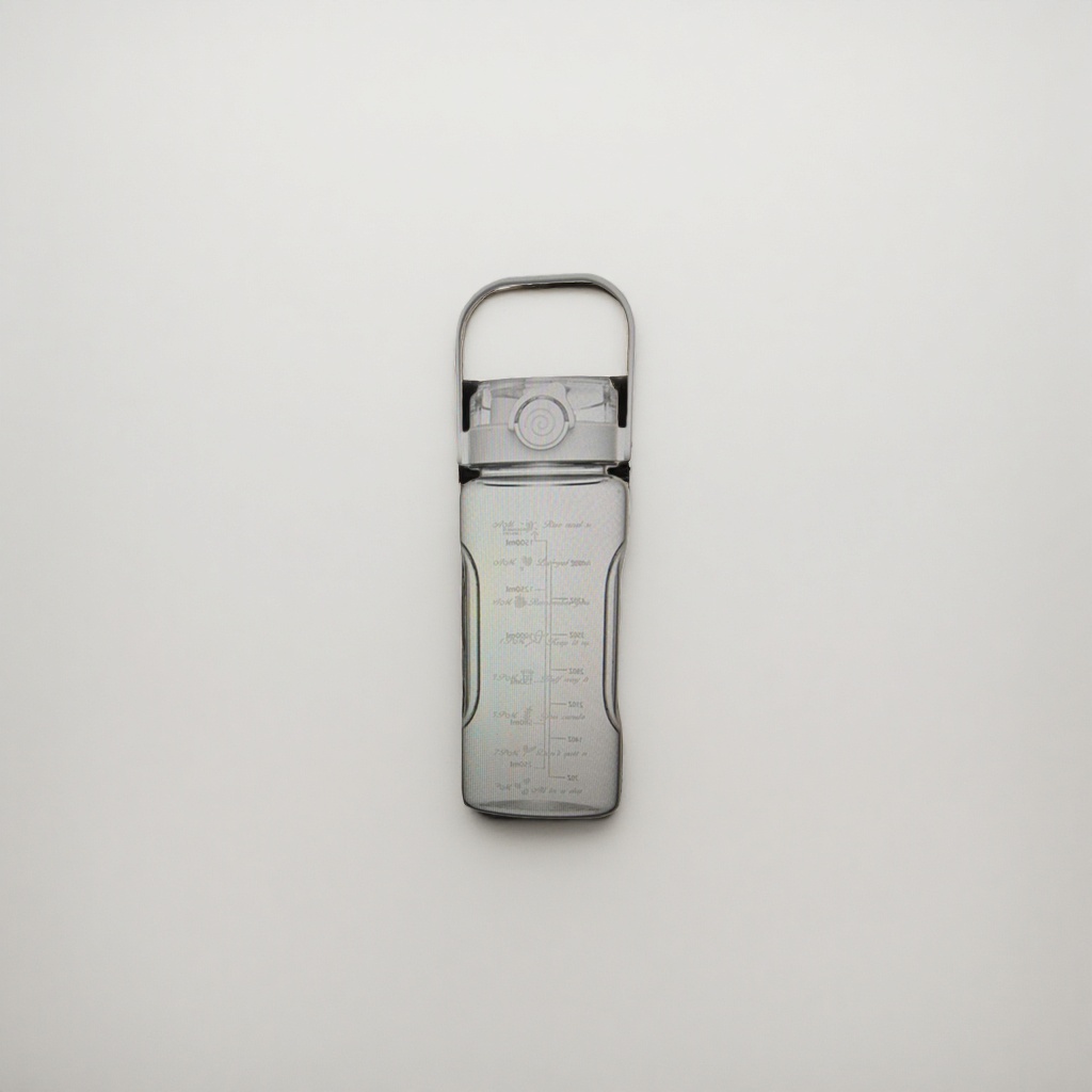 Transparent water bottle body, portable leak-proof sports water bottle accessories, replaceable bottle body details Picture