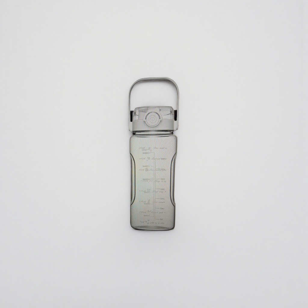 Transparent water bottle body, portable leak-proof sports water bottle accessories, replaceable bottle body Specification image